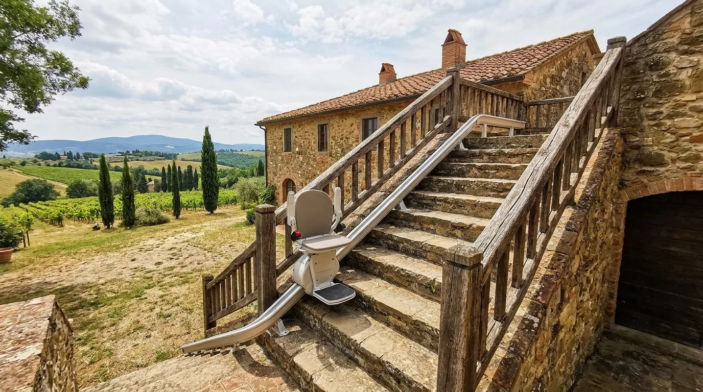Monte escalier à  — Monte escalier Aube (10)