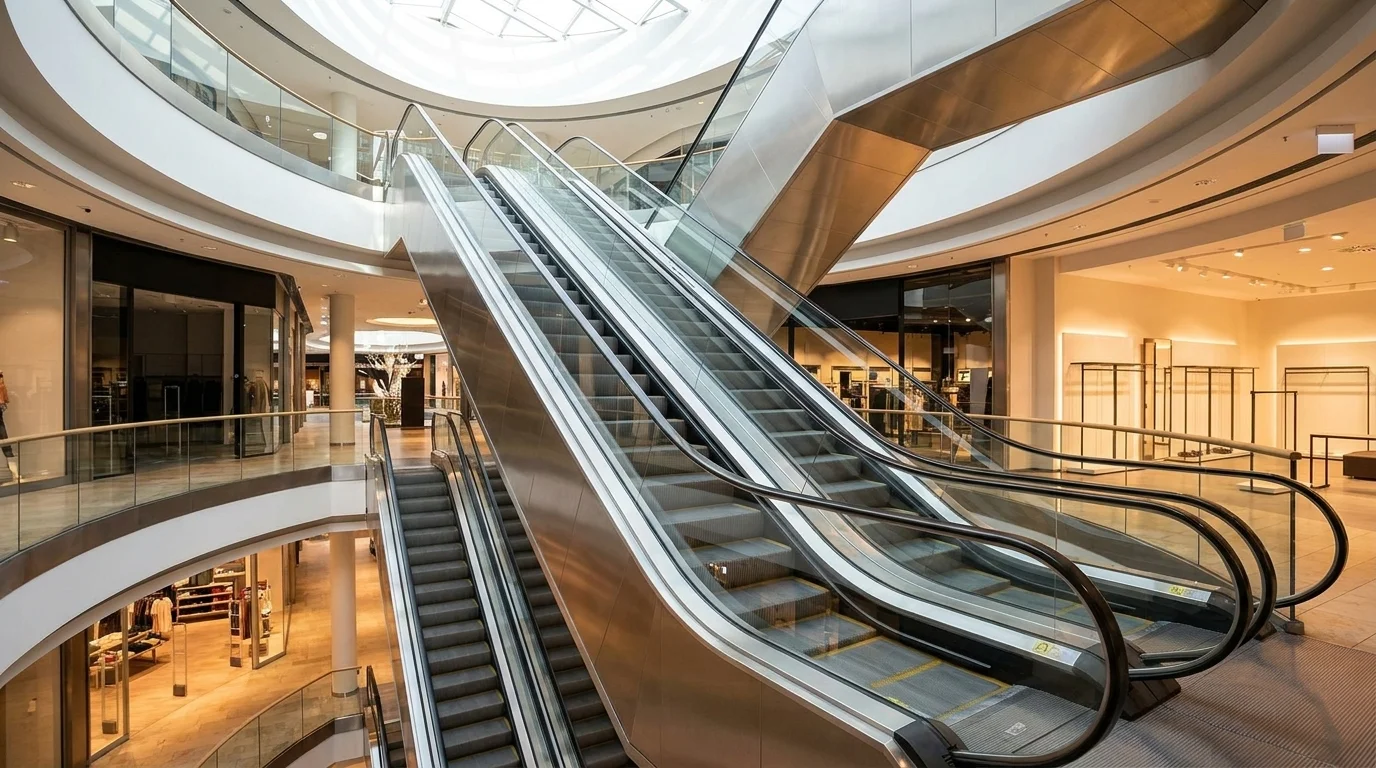Escalator : définition, prix et différences avec le monte-escalier