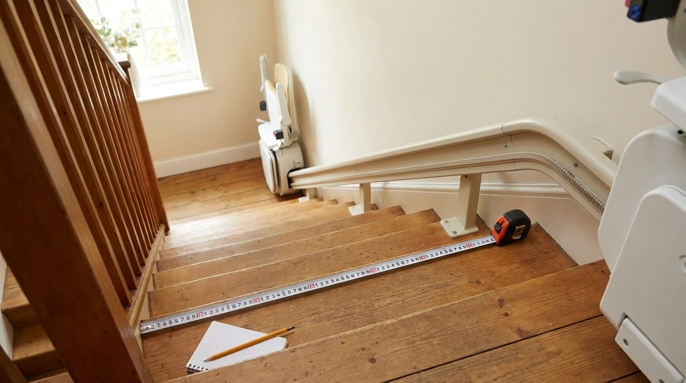 Quelle largeur d'escalier faut-il pour poser un monte-escalier ?