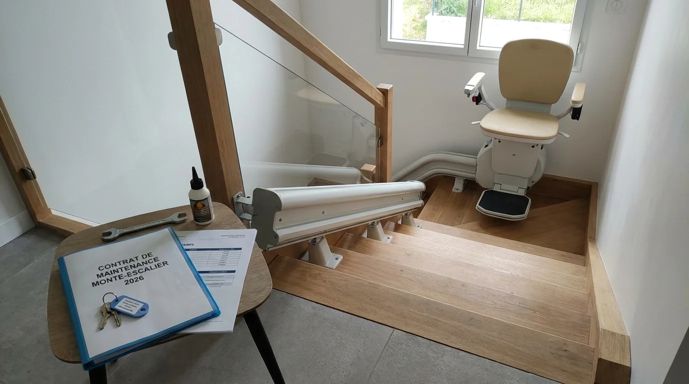 Maintenance monte-escalier 2026 : contrats, prix et prestataires