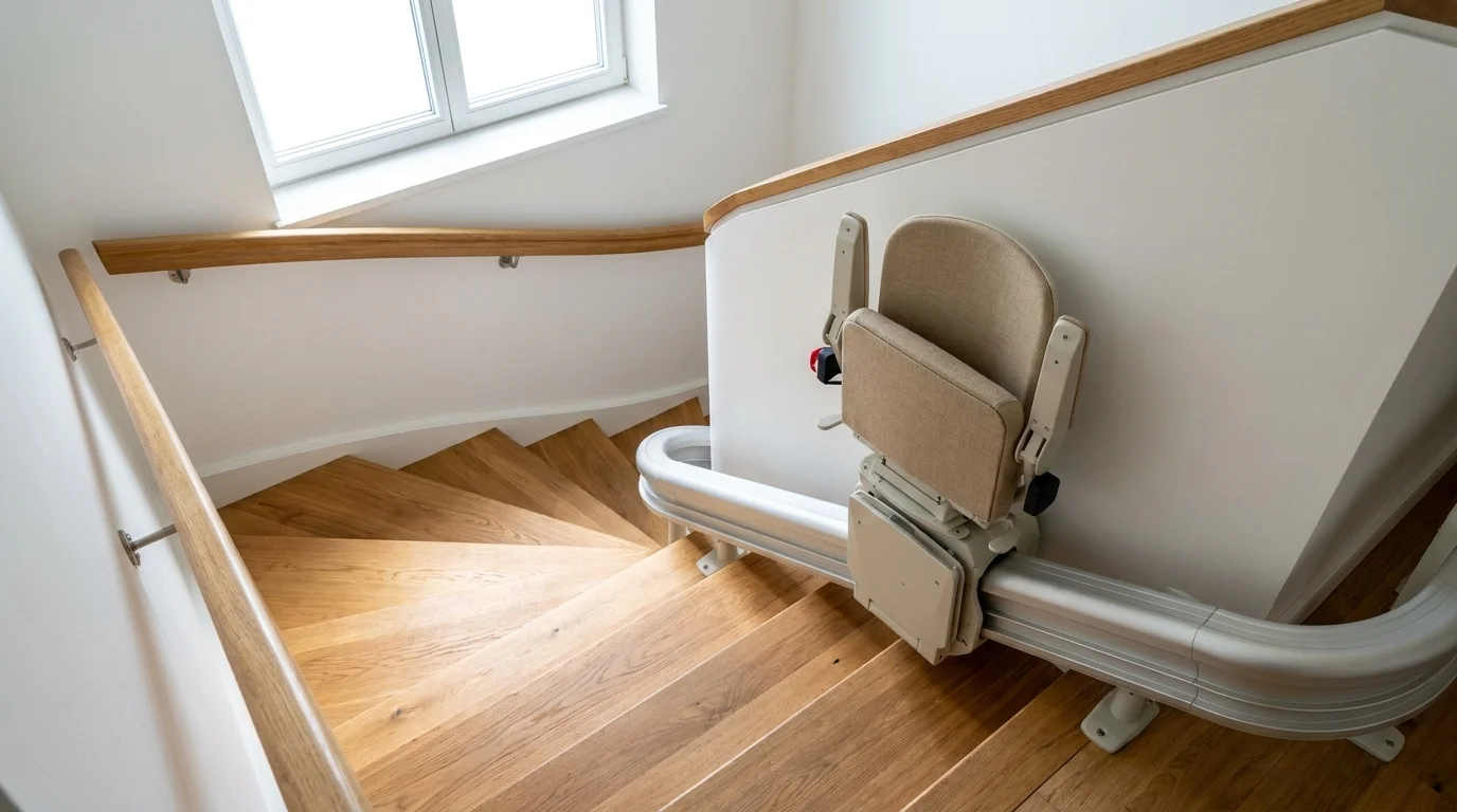 Monte escalier intérieur : types, installation et prix 2026