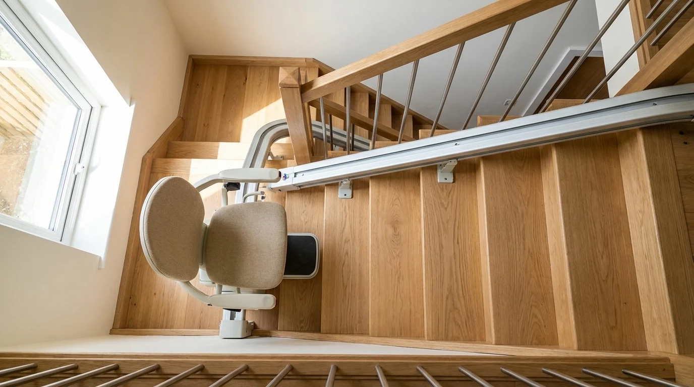 Prix d'un monte-escalier en 2026 : tarifs, aides et financement