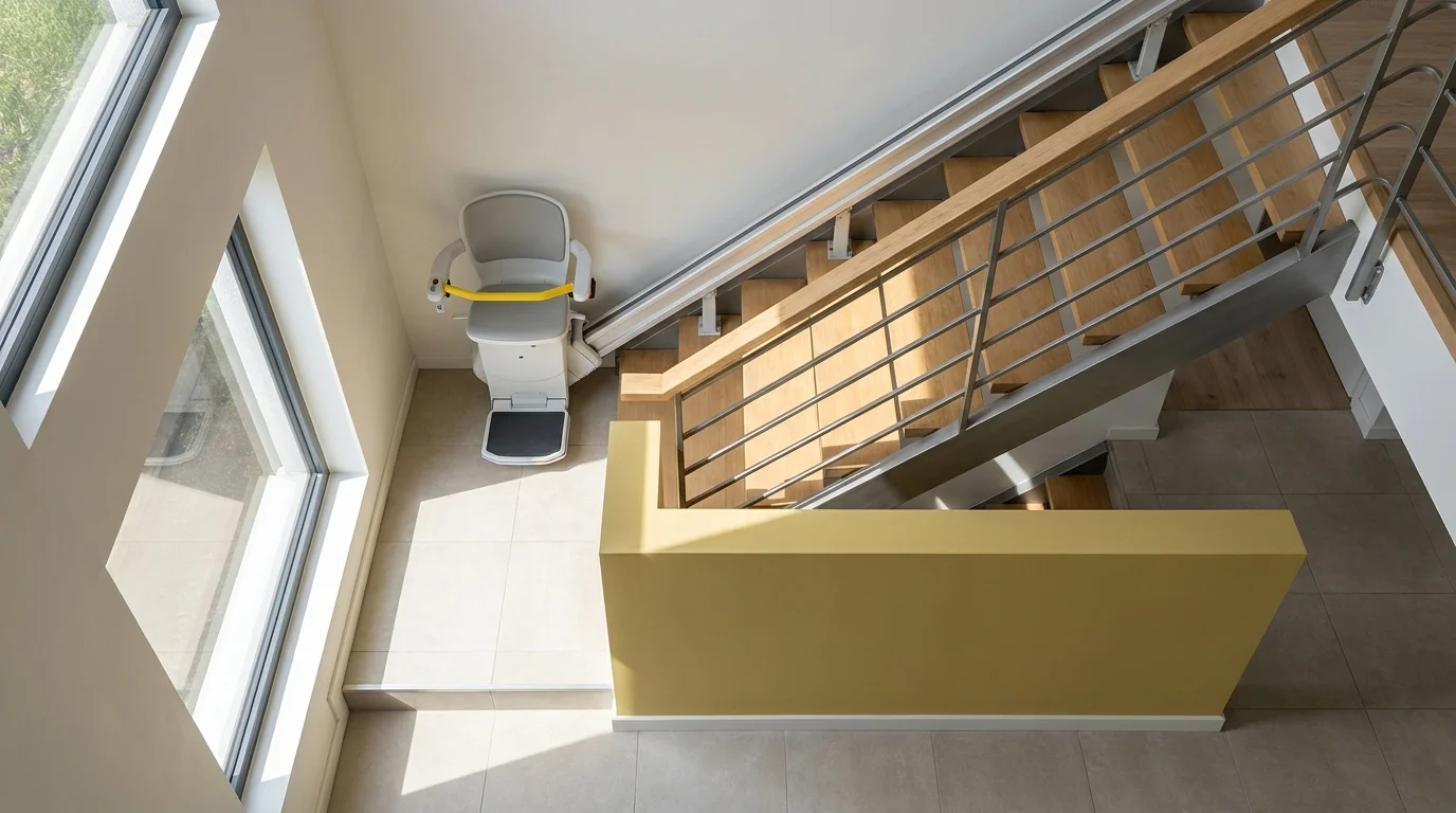 Prix d'un monte-escalier debout en 2026 : tarifs et budget complet