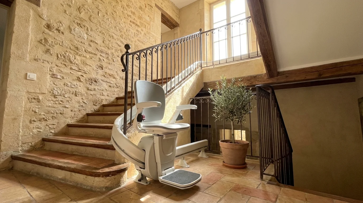 Monte escalier à Aix-en-Provence — Monte-escalier à Aix-en-Provence : quand la pierre provençale dicte le choix