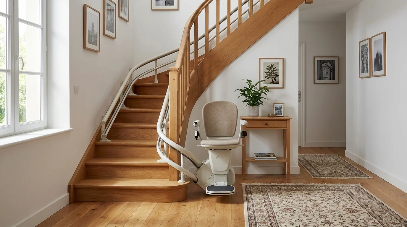 Monte escalier à Marseille — Plateforme élévatrice à Marseille : accessibilité et solutions sur mesure