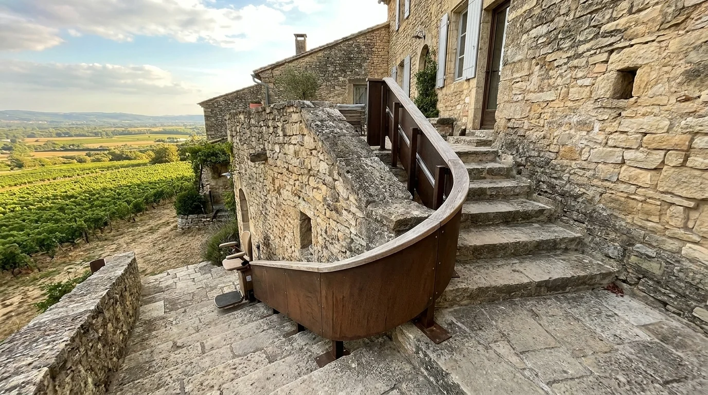 Monte escalier à  — Monte-escalier en Bretagne : le guide pour bien choisir et financer votre équipement