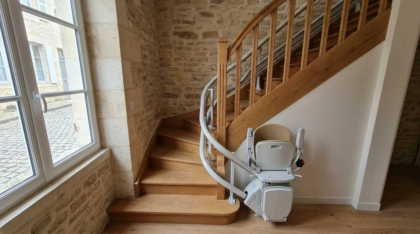 Monte-escalier à Caen : bien s'équiper dans la ville reconstruite