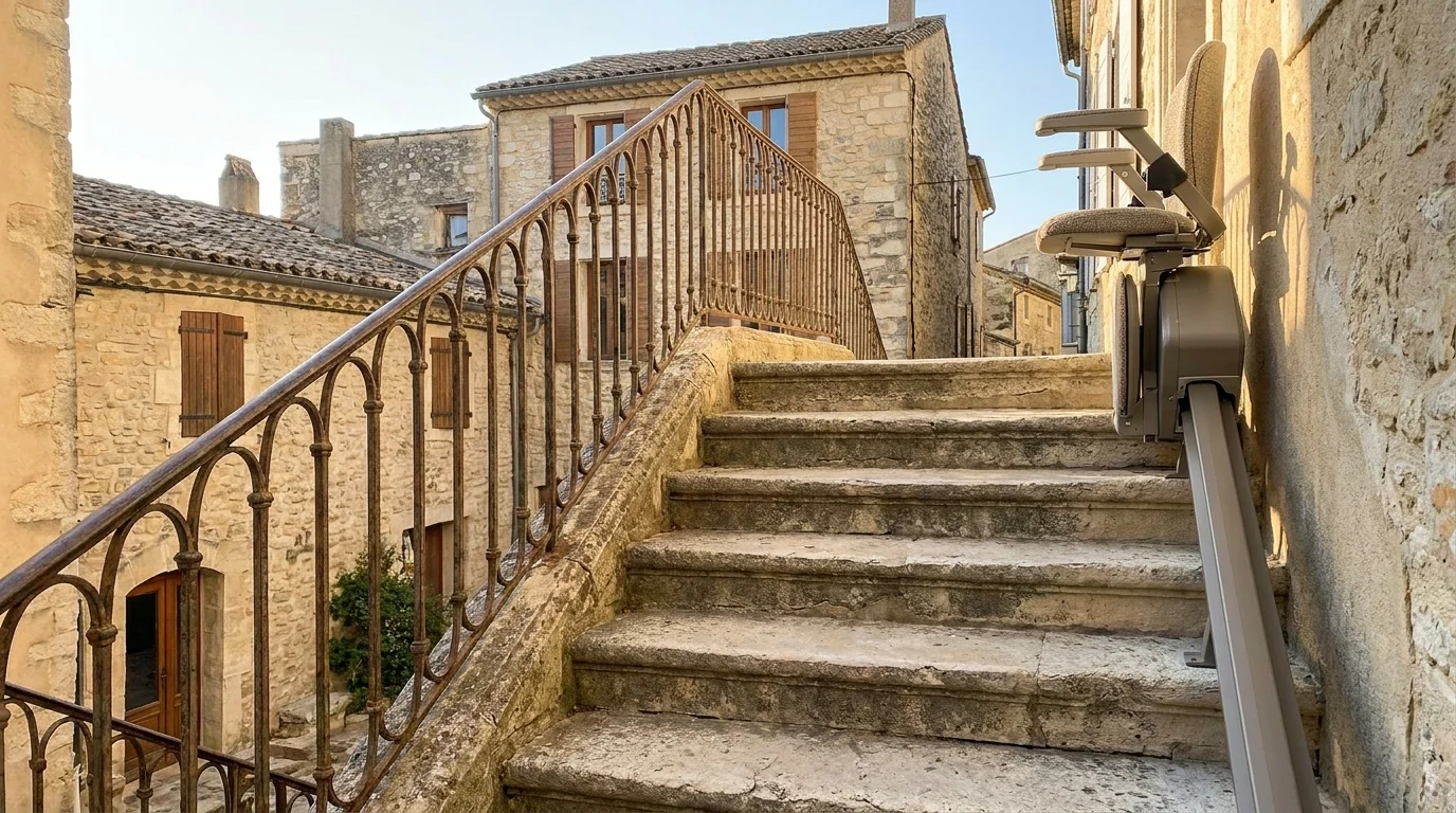 Monte escalier à — Monte-escalier dans les Deux-Sèvres : 94 % de maisons, un terrain idéal
