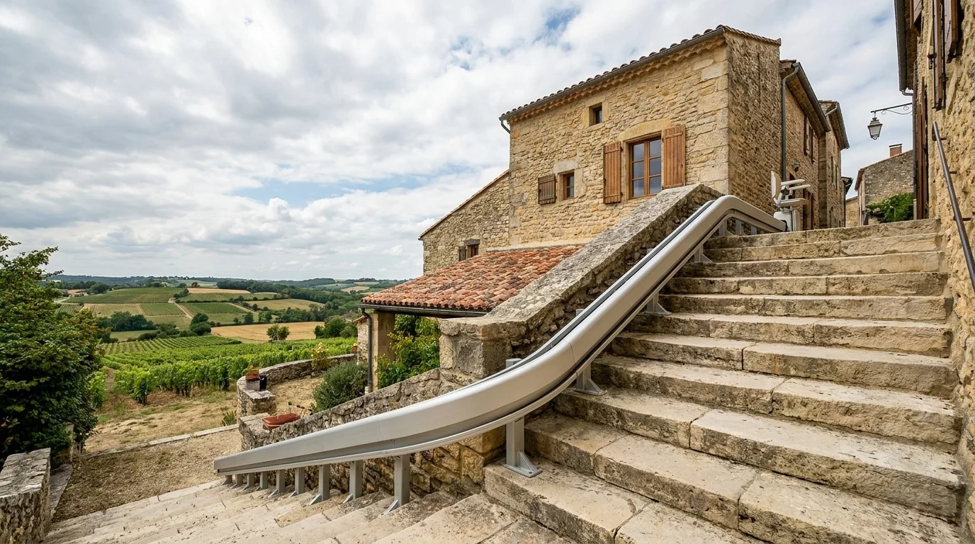 Monte escalier à  — Monte escalier Hauts-de-France