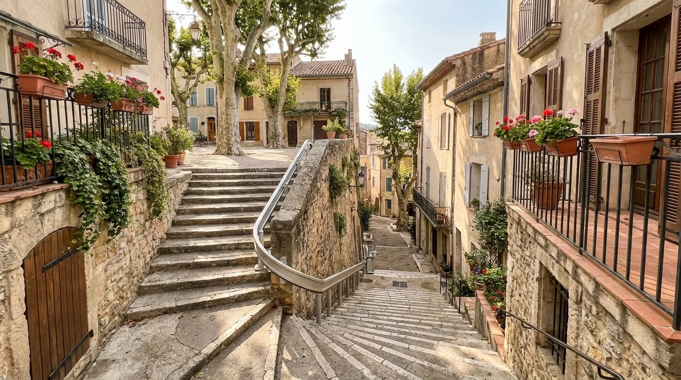 Monte escalier à  — Monte-escalier en Loir-et-Cher : entre Sologne rurale et val de Loire, adapter son logement