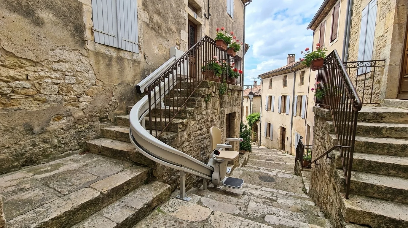 Monte escalier à — Monte-escalier dans la Loire : du parc social stéphanois aux pavillons foréziens