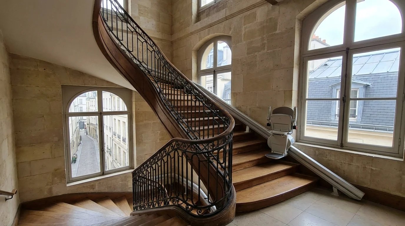 Monte escalier à  — Monte-escalier dans la Marne : le collectif rémois au cœur du sujet