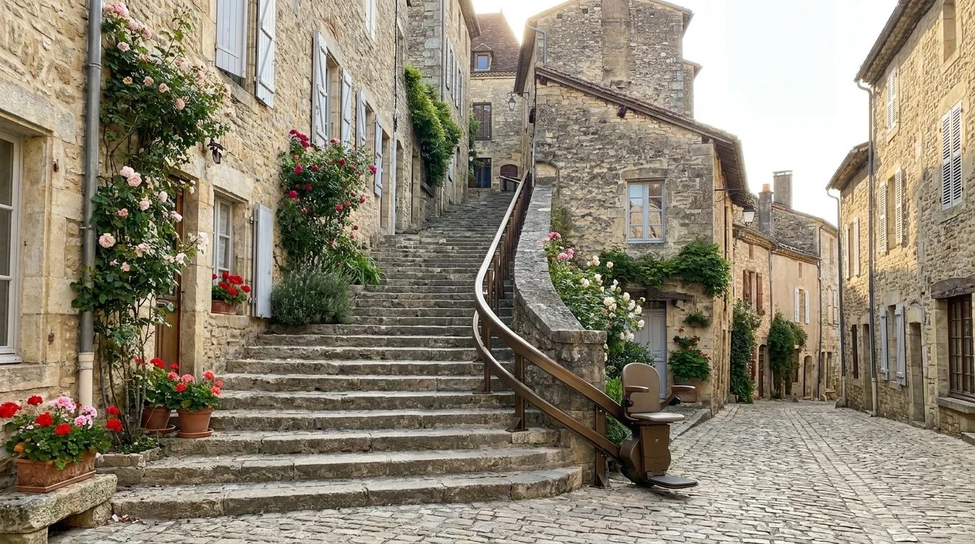 Monte escalier à — Monte-escalier dans le Nord : corons, bassin minier et Pass Rénovation