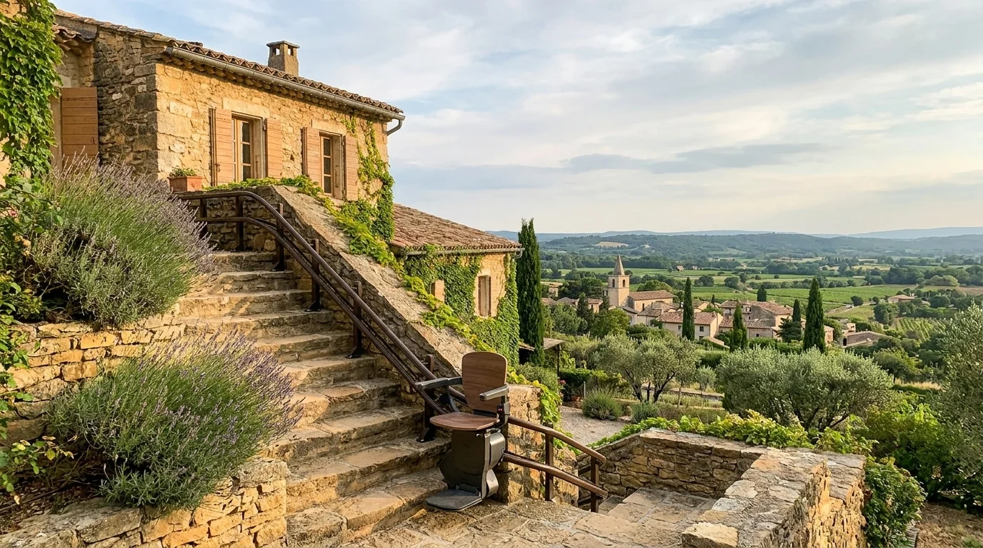 Monte escalier à  — Monte escalier Occitanie