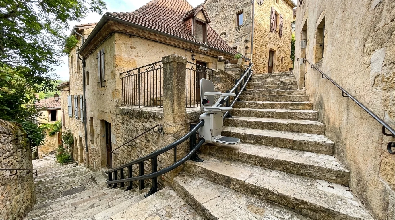 Monte escalier à  — Monte-escalier à Paris : copropriétés, Haussmann et escaliers de service
