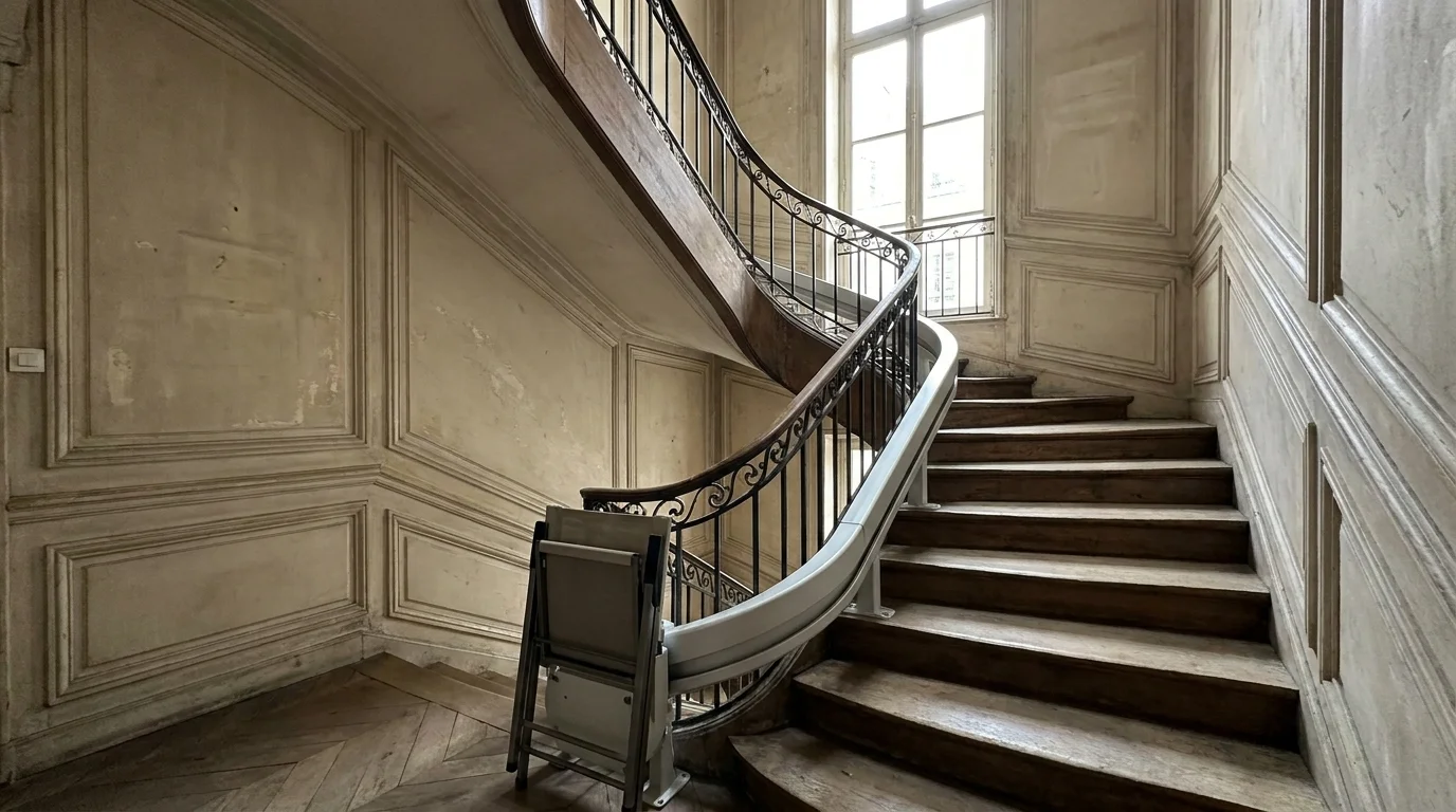 Monte escalier à  — Monte-escalier dans le Pas-de-Calais : des corons aux pavillons du littoral