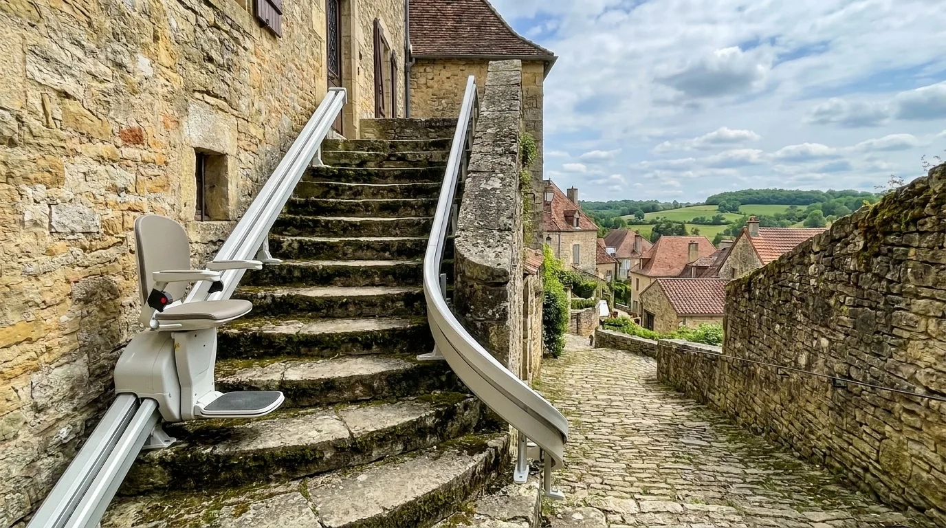 Monte escalier à — Monte-escalier dans le Rhône : le défi des copropriétés lyonnaises
