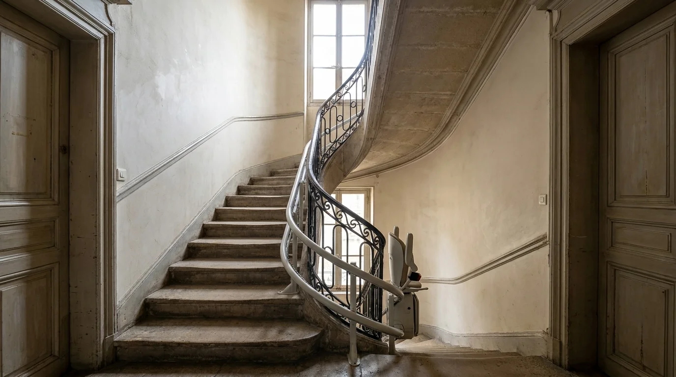 Monte escalier à — Monte-escalier dans la Sarthe : équiper un département de maisons et de bourgs