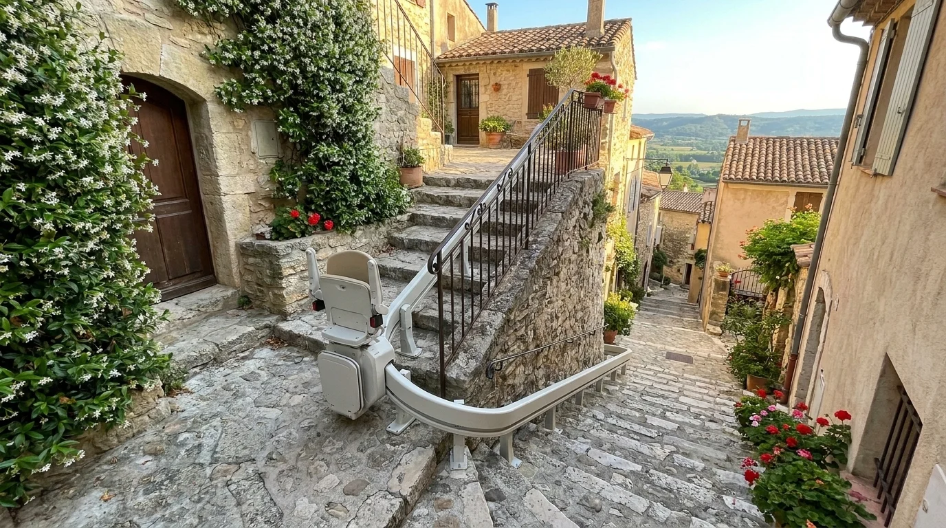 Monte escalier à — Monte-escalier en Savoie : quand le relief alpin impose ses propres règles