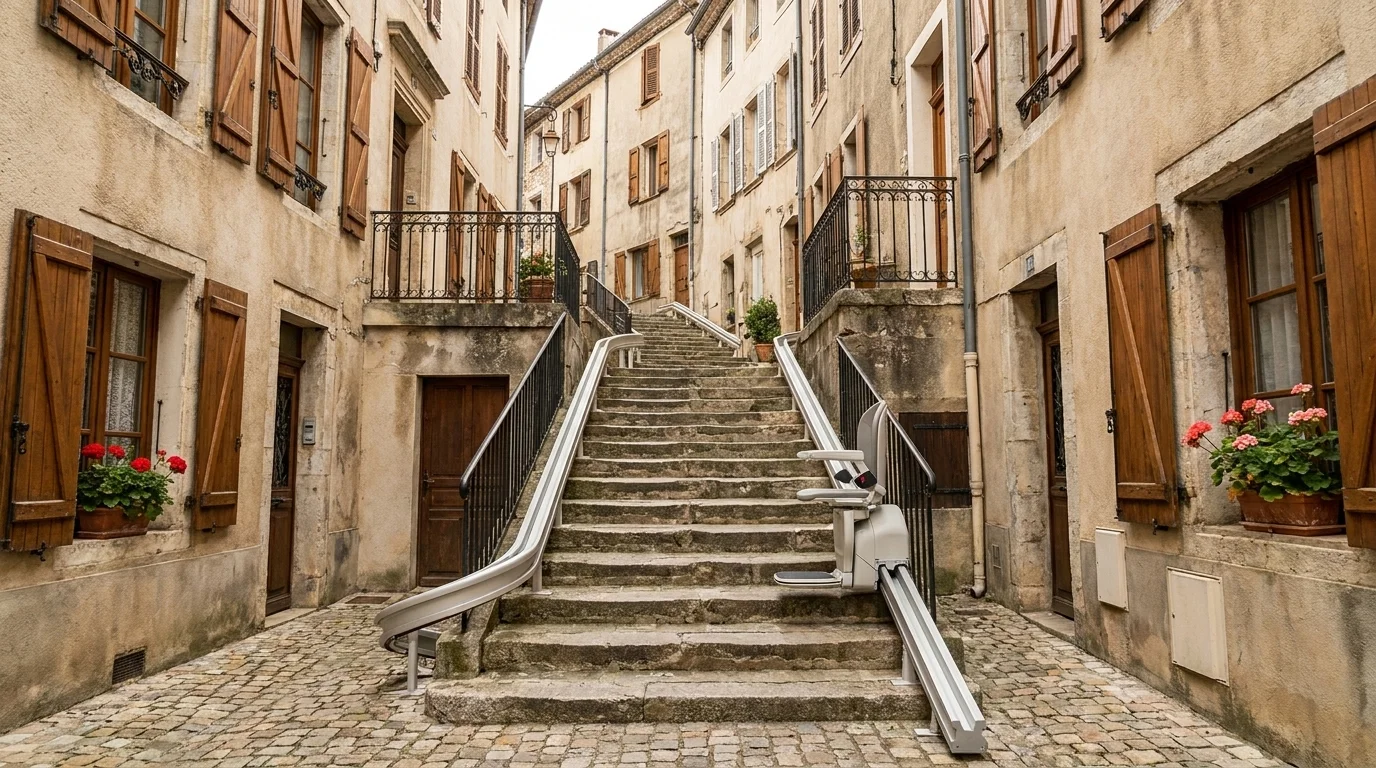 Monte escalier à — Monte-escalier dans le Tarn : adapter l'habitat ouvrier au maintien à domicile