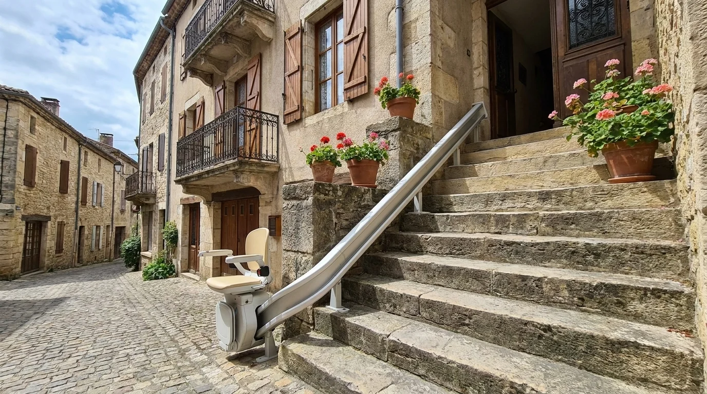 Monte escalier à — Monte-escalier dans le Val-d'Oise : grande couronne, pavillons et inondations