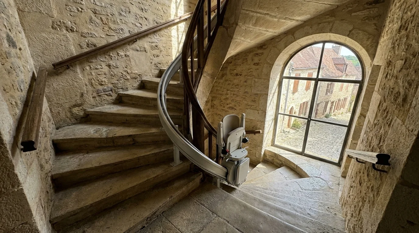 Monte escalier à  — Monte-escalier dans les Yvelines : le maintien à domicile au pays de Versailles