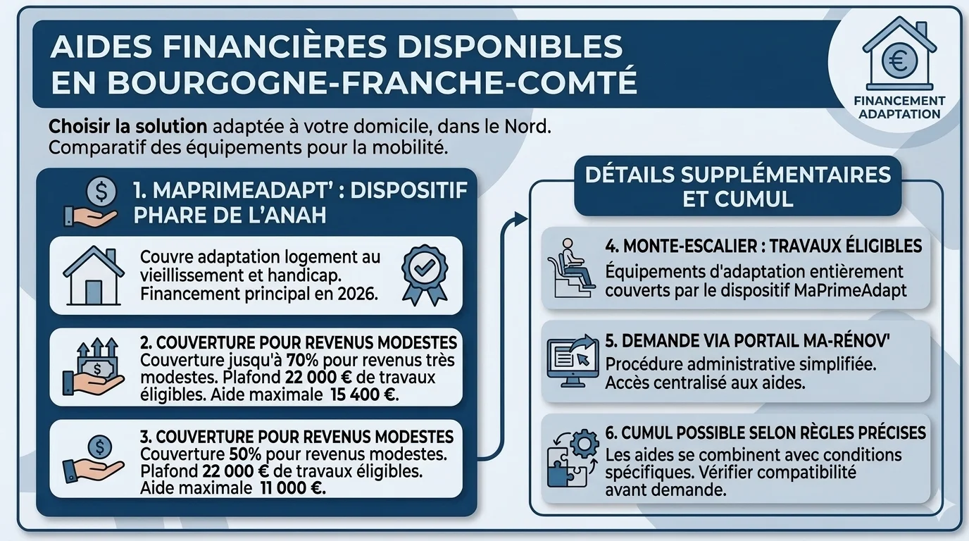 Aides financières disponibles en Bourgogne-Franche-Comté