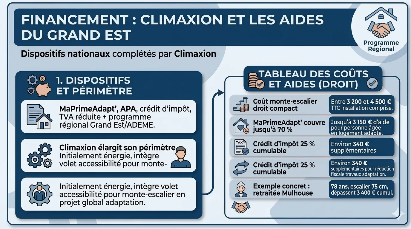 Financement : Climaxion et les aides du Grand Est