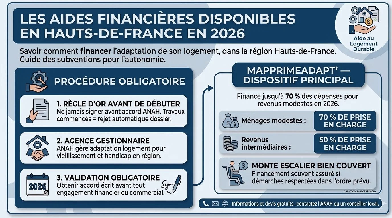 Les aides financières disponibles en Hauts-de-France en 2026