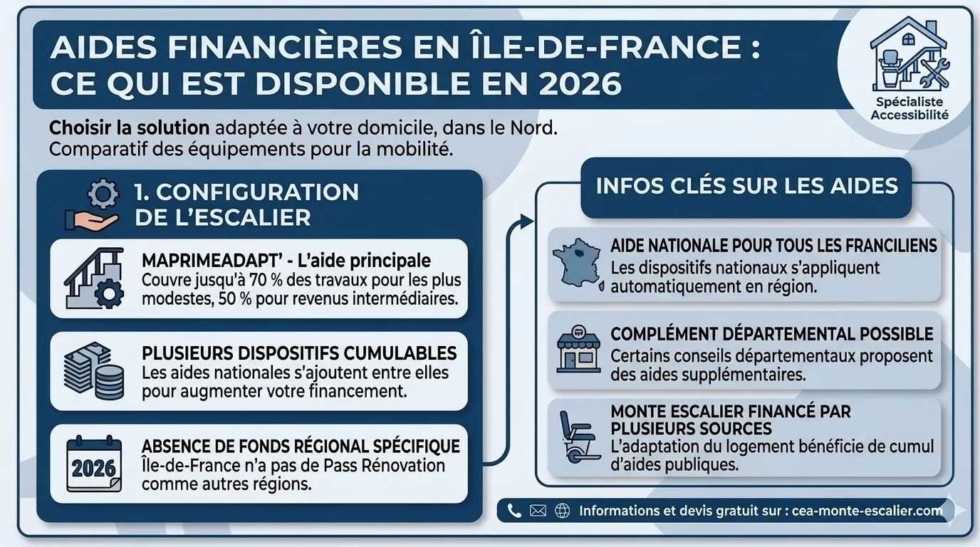 Aides financières en Île-de-France : ce qui est disponible en 2026