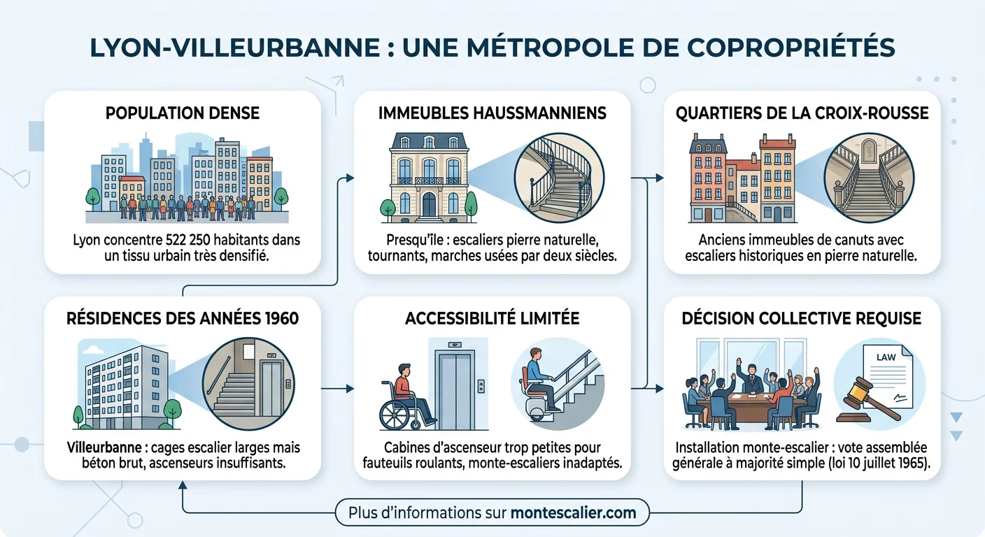 Lyon-Villeurbanne : une métropole de copropriétés
