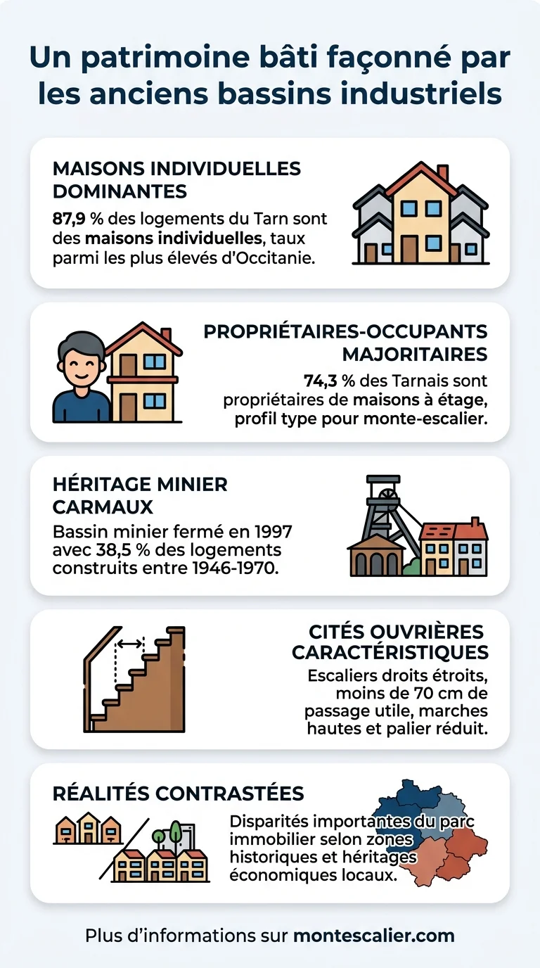 Un patrimoine bâti façonné par les anciens bassins industriels