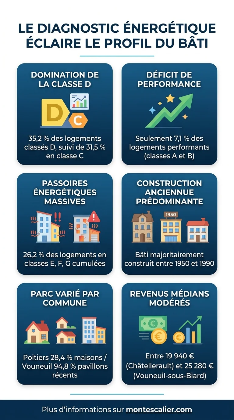 Le diagnostic énergétique éclaire le profil du bâti
